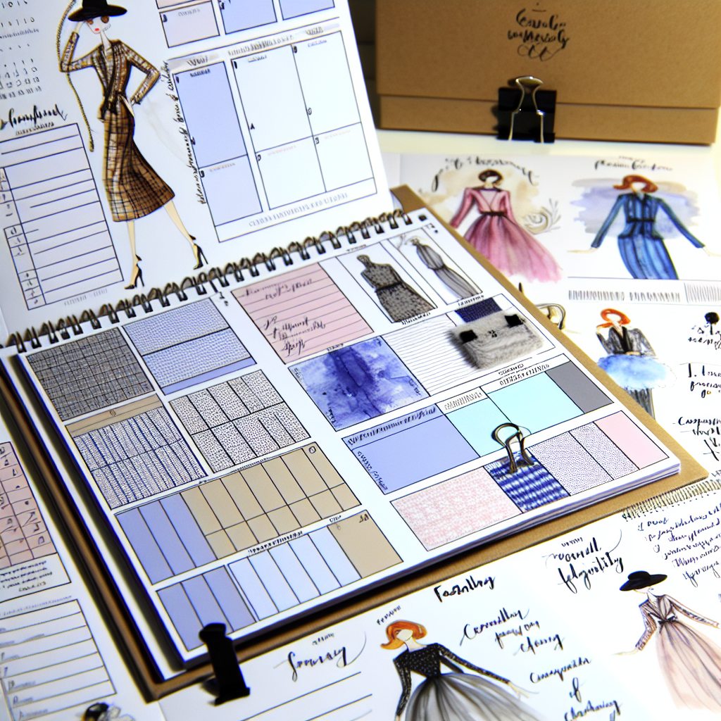 “Monthly Planner for Fashion Enthusiasts”