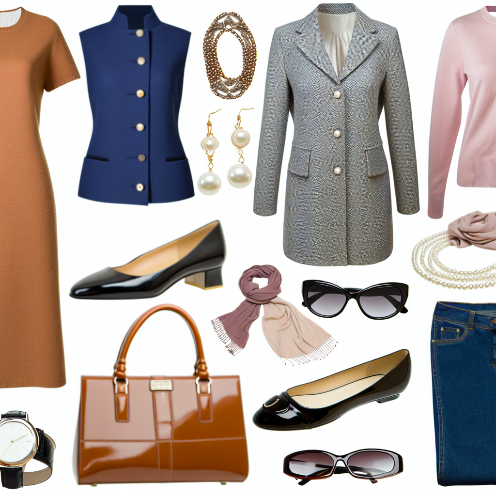 “10 Essential Pieces Every Woman Over 50 Should Own”