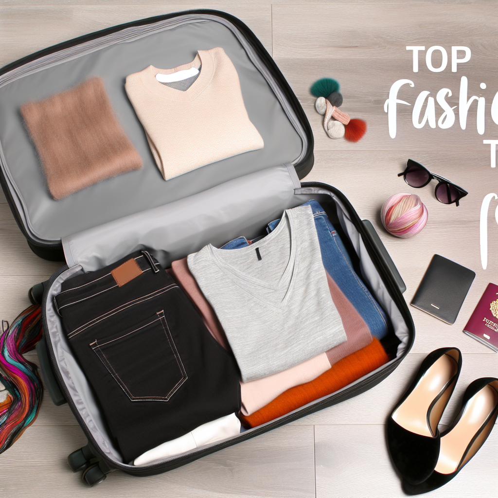 “Top Fashion Tips for Traveling Light”